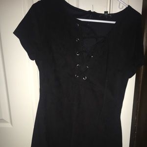 Women’s suede dress